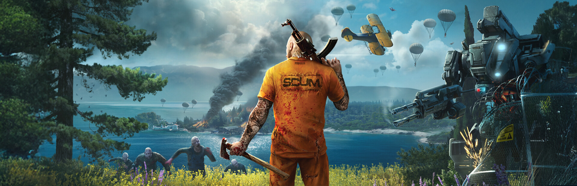 SCUM gameplay artwork